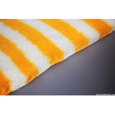 FB 012 Yellow double bar roller fabric of polyester and acrylic FB 012 Yellow double bar roller fabric of polyester and acrylic