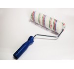 086 Acrylic tricolor paint roller brush